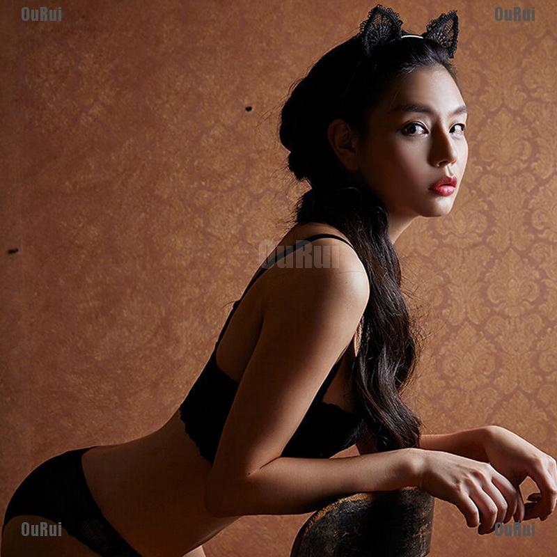 (FCC) Kẹp Tóc Tai Mèo Dễ Thương