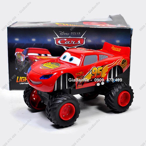 Mô Hình Xe Kim Loại Mcqueen Offroad 4 Bánh Hơi - Tỉ Lệ 1:32 - 15cm - Đỏ -  9167