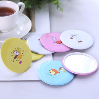 Gương mini hàn quốc cầm tay siêu đáng yêu tiện dụng shopbabe84