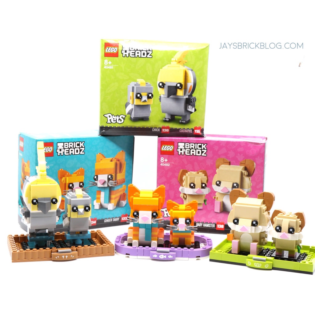 Lego Brickheadz 40480 - 40441 - 40440 - 40482 - 40443 - 40479 - 40378