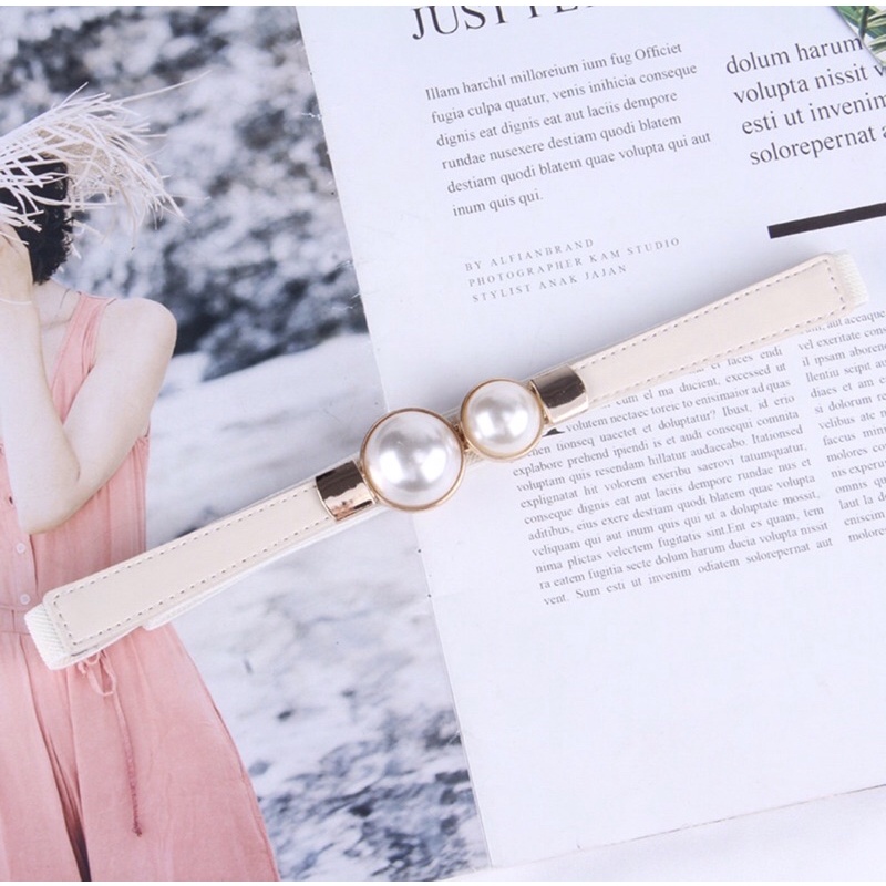 Thắt lưng nữ dây nịt nữ cho váy đầm họa tiết
