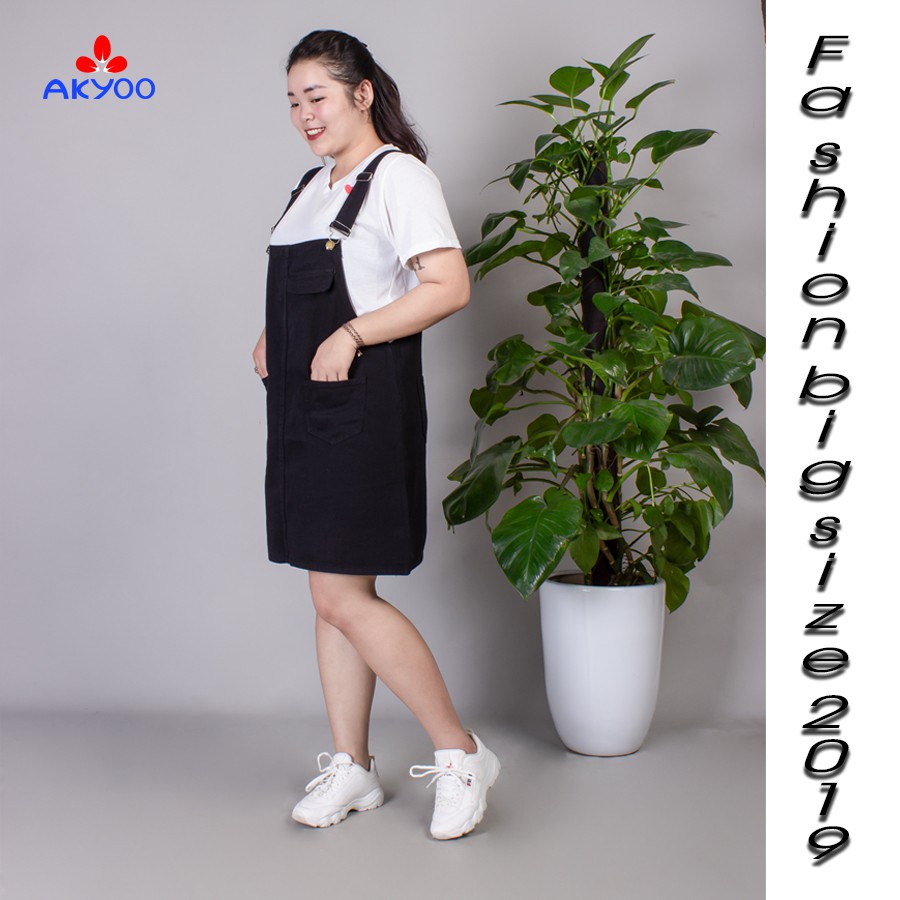 {Nhập mã AKYO10YQ giảm ngay 10k/1sp} YẾM JEAN BIG SIZE NỮ AKYO  60KG - 100KG { Hình thật } | BigBuy360 - bigbuy360.vn