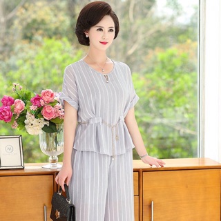 Bộ đồ trung niên kim sa nữ
