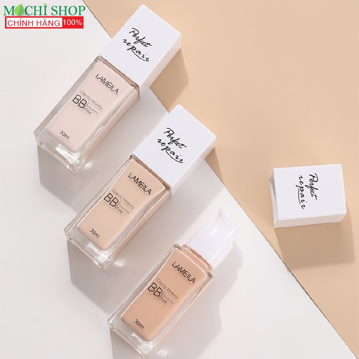 Kem Nền BB Cream Che Khuyết Điểm Da, Mỏng Mịn Tự Nhiên, Kiềm Dầu, Lâu Trôi Trang Điểm No Makeup KNBB02 - MOCHI SHOP