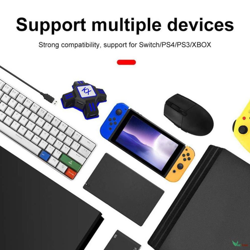 Bộ chuyển đổi bàn phím và chuột KX dành cho máy chơi game Switch / Xbox / PS4 / PS3 -DC3964