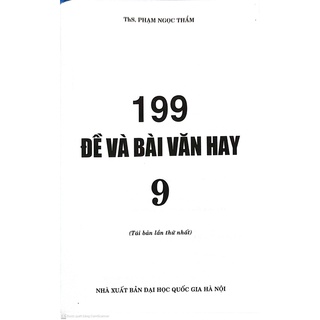 Sách - 199 Đề và bài văn hay 9