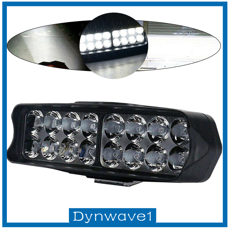 [DYNWAVE1]12 LED Universal Motorcycle Spot Light Headlight Headlamp Driving Light