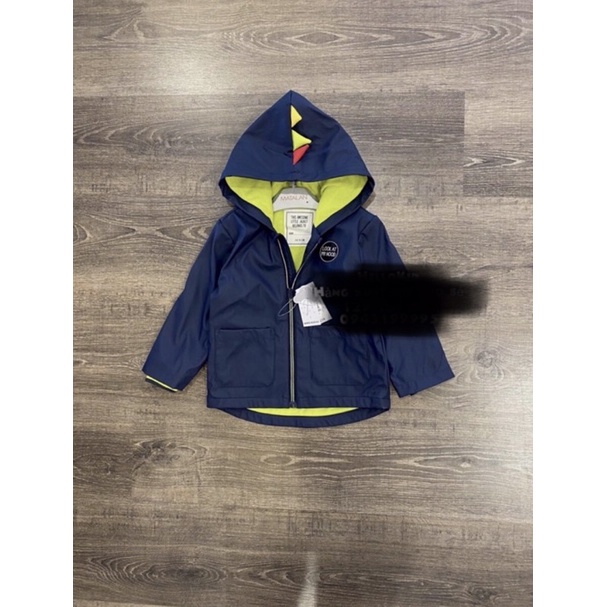 Áo khoác raincoat khủng long size 4-5y