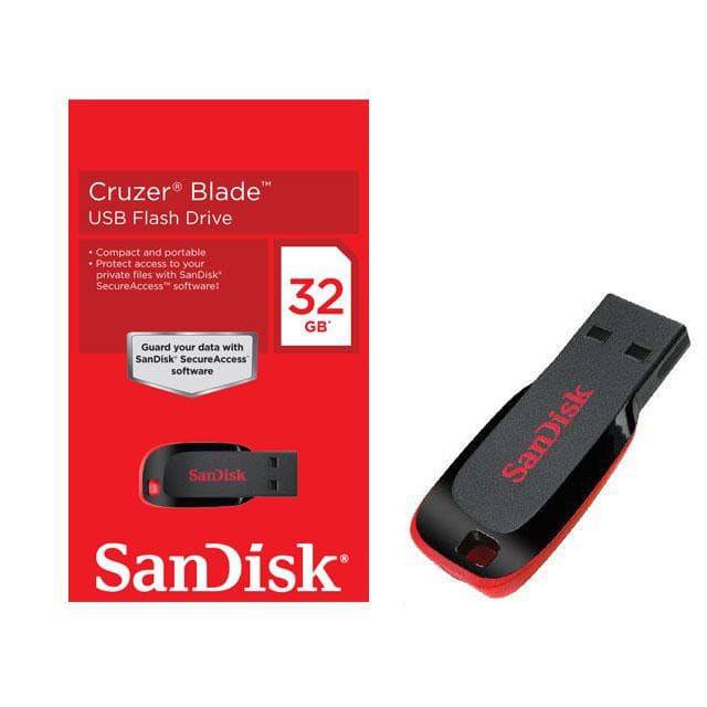 Usb 2.0 Sandisk 16 Gb Cruzer