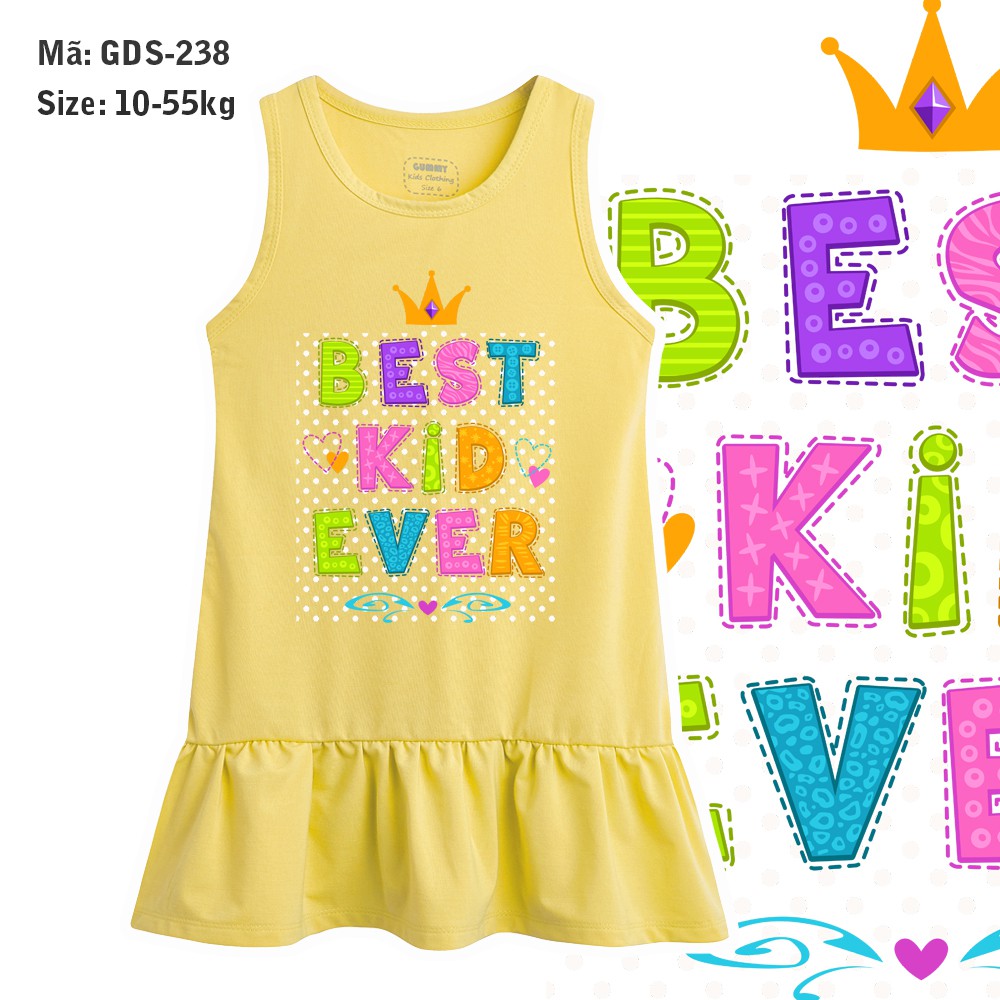Đầm bé gái GUMMY 10-55kg j