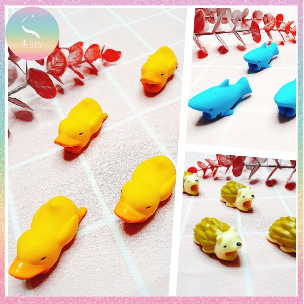 [HOTIS] Nút bảo vệ đầu cáp sạc hình động vật cute | BigBuy360 - bigbuy360.vn