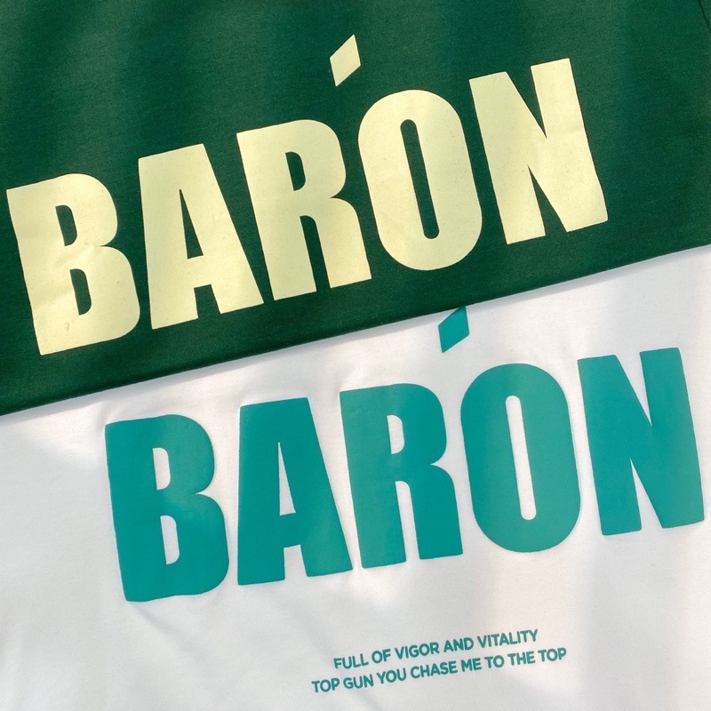 Áo Thun Tay Lỡ BARON Unisex Vải Tici Form Rộng - 84Unisex