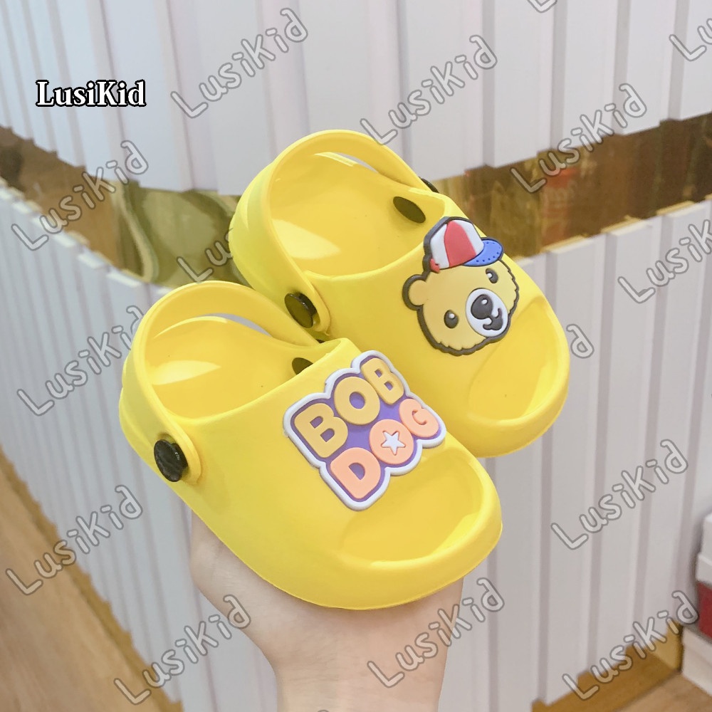 Dép 𝐁Á𝐍𝐇 𝐌Ì Hở Mũi BOB Quai Hậu Siêu 𝐍𝐡ẹ Siêu 𝐂𝐔𝐓𝐄 Dành Cho Bé Trai-Bé gái 5Màu FullSize 18-29