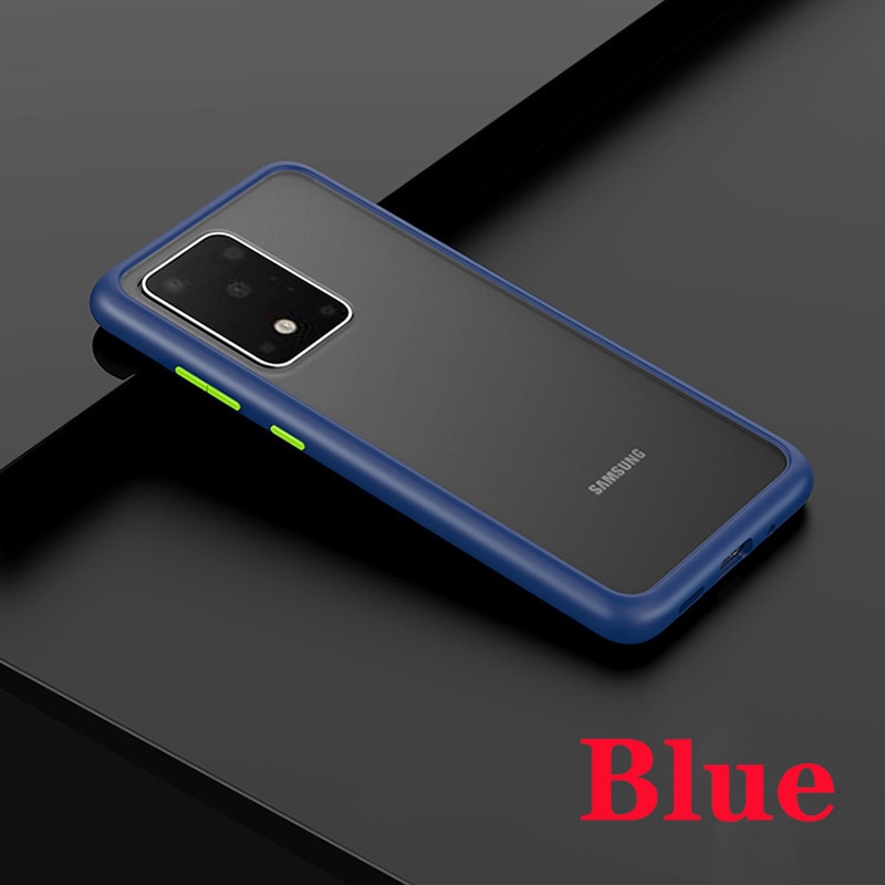 Ốp điện thoại chống sốc và chống bám vân tay 6 màu cho Samsung Galaxy ss S23 Ultra S22 S20 Plus S20+