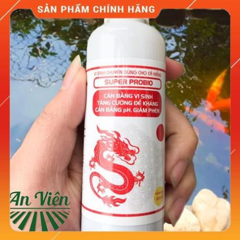 Vi sinh Rồng đỏ CHUYÊN phòng bệnh, tăng sức đề kháng cho cá cảnh  – Chai dạng xịt 100ml