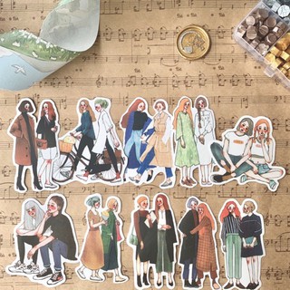 MUA 1 TẶNG 1 Sticker đôi bạn gái - La Dolce Vita sticker🌺 (Random)