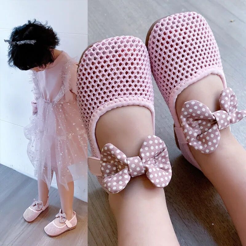 Giày búp bê công chúa thoáng khí xinh xắn hợp thời trang cho bé gái