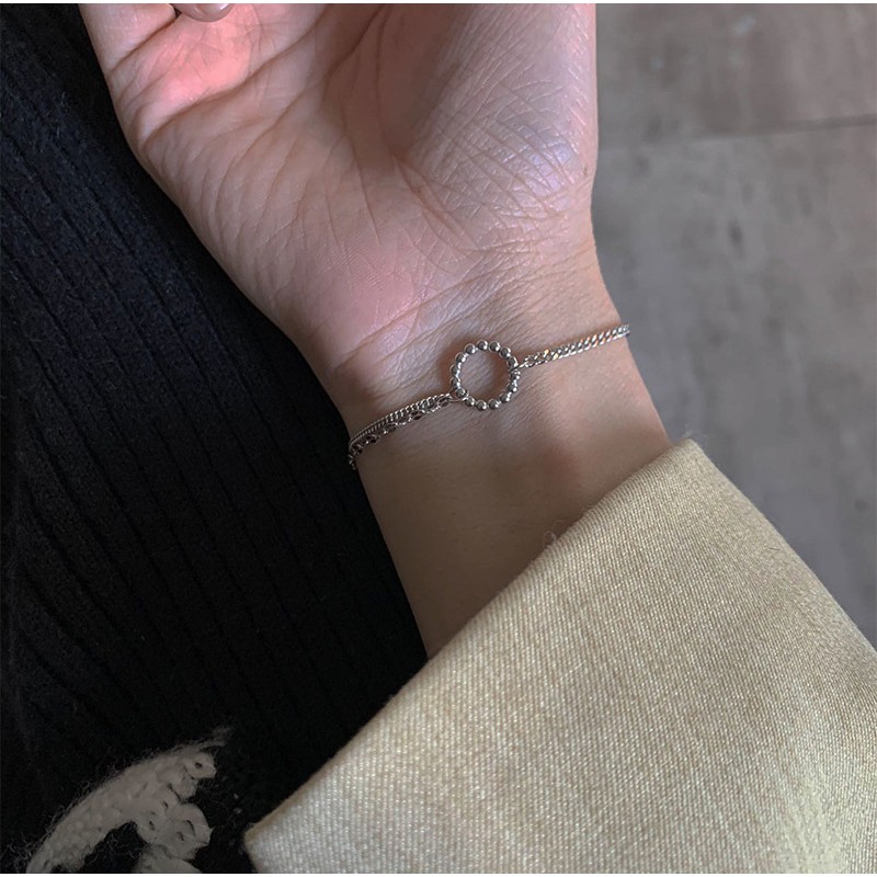 Lắc tay vòng đan xem nhau 2 loại dây