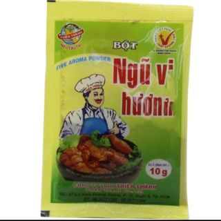 Combo 5 gói Bột gia vị Ngũ vị hương Thiên Thành gói 10g