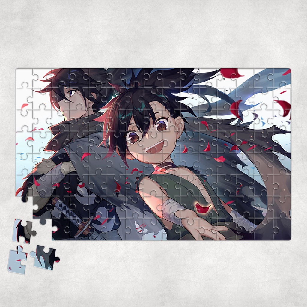 Tranh ghép hình A4, A5 Anime, xếp hình DORORO - Mẫu 1