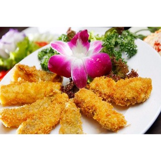 [500g] Cá basa cắt sợi tẩm bột [VN] AGIFISH Breaded Basa fish strip (halal) (nw5)
