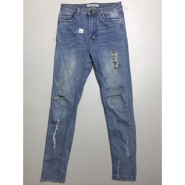 Quần jeans nữ baggy các loại