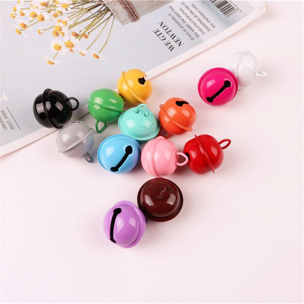 Set 10 chuông kim loại 14/22mm nhiều màu sắc độc đáo