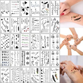 Set 30 miếng dán hình xăm