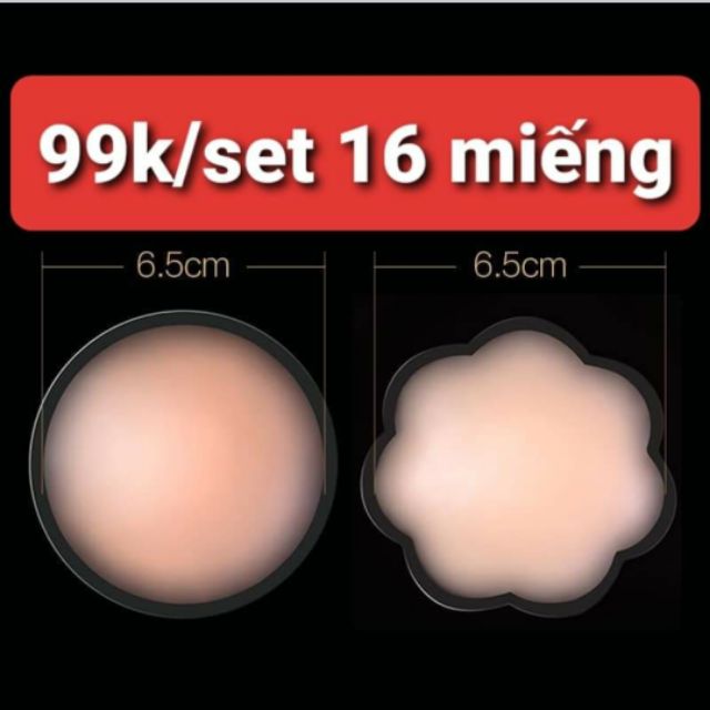 [ SẴN ] Set 16 miếng dán ngực