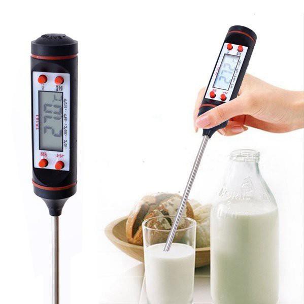 Que đo nhiệt độ sữa,nước TP101-Nhiệt kế thực phẩm-Máy do nhiệt độ nước