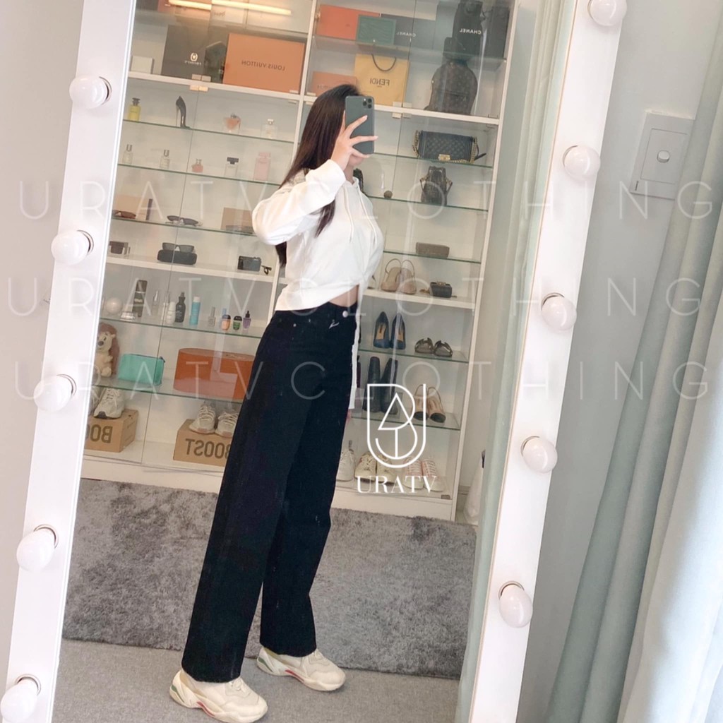 [FREESHIP] Quần CULOTTE jean trắng đen 0R.CHID | BigBuy360 - bigbuy360.vn