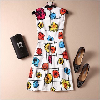 Đầm Warehouse Floral Print Dress