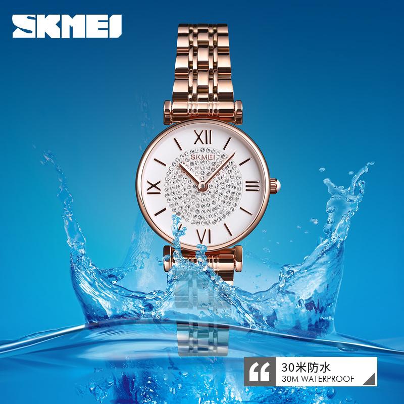 Đồng Hồ SKMEI Chuyển Động Thạch Anh Chống Thấm Nước Chất Liệu Thép Không Gỉ | BigBuy360 - bigbuy360.vn