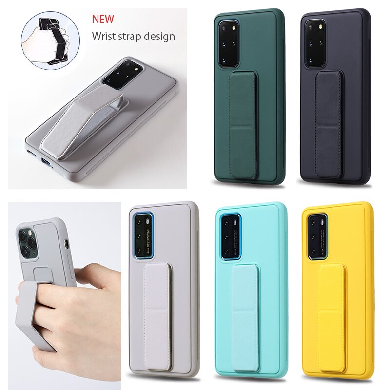 Bao Da Điện Thoại Có Dây Gài Cho samsung galaxy note 20 ultra s10 s21 ultra plus Ốp