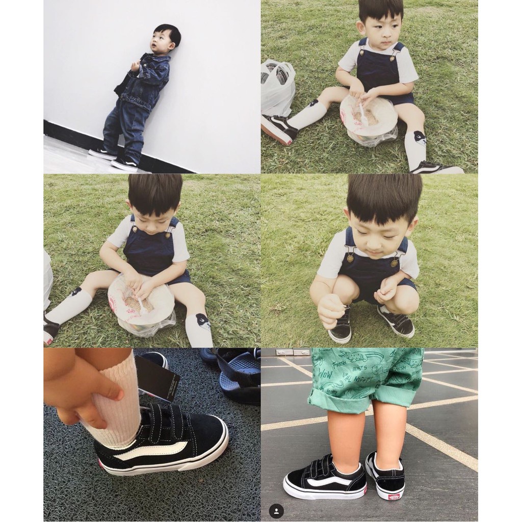 VANS 172 * Hàng Có Sẵn * Giày Thể Thao canvas Phong Cách Cổ Điển Hợp Thời Trang Cho Bé Trai Và Bé Gái