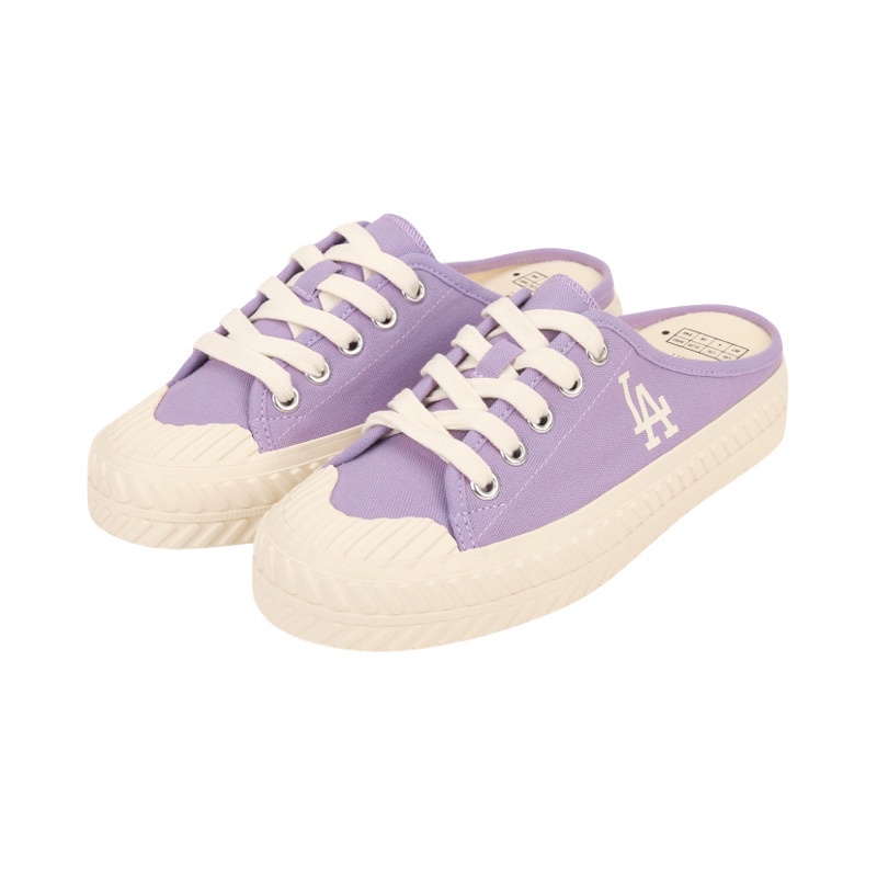 Giày thể thao Sneaker MLB Mule Đạp gót Playball Origin màu Tím Baby