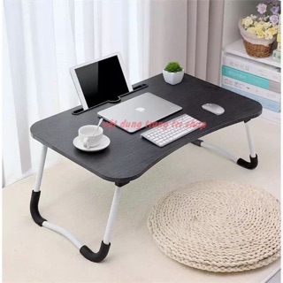 Bàn Để Laptop Gấp Gọn Thông minh - có khe cắn ipad
