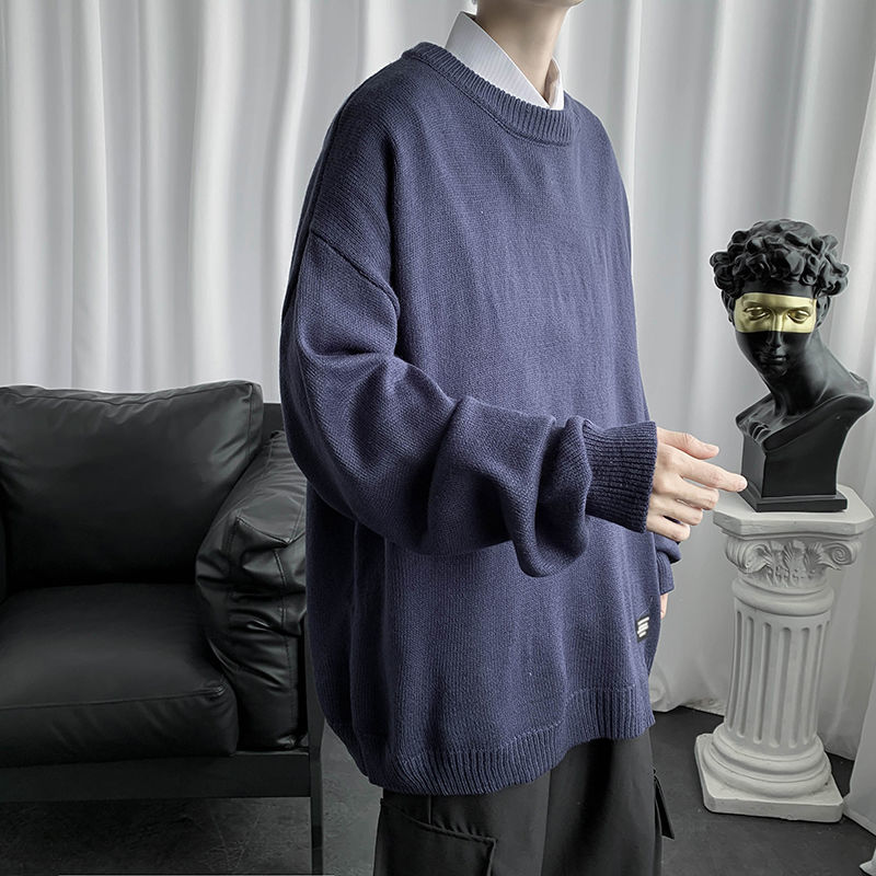 Áo sweater cổ tim dáng rộng size lớn thời trang hàn quốc ấm áp