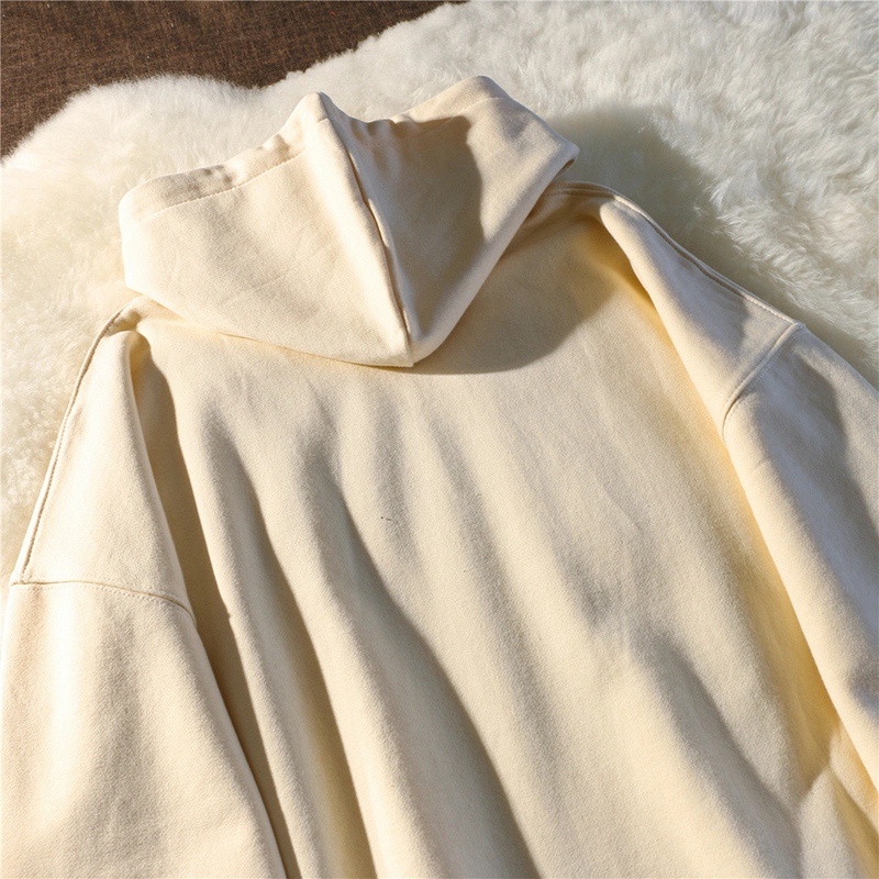 NRVP Áo hoodie dáng rộng in hình thiên thần thời trang Hàn Quốc 2022 dành cho nữ