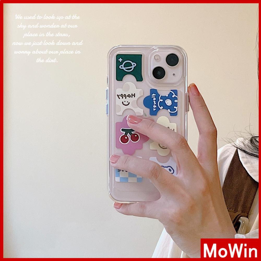 Ốp điện thoại TPU mềm họa tiết dễ thương chống sốc thích hợp cho iPhone 13 Pro Max12 Pro Max/11/7 Plus