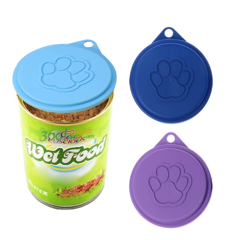 Nắp Silicone Đậy Lon Nước Cho Thú Cưng Đường Kính 3.54 Inch
