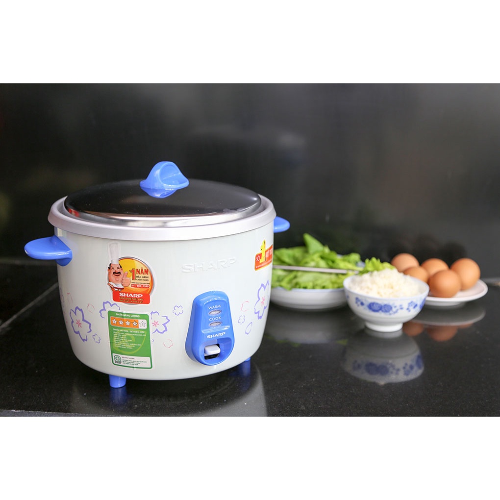 Nồi cơm điện Sharp KSH-218 1.8L nắp rời
