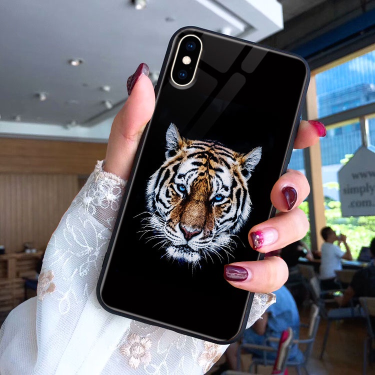 Ốp Lưng Iphone chính hãng Hình Hổ Báo Sư Tử_117 KiraBrand 6/6plus/7/7plus/8/8plus/x/xr/xs/11/12/pro/max/plus/promax