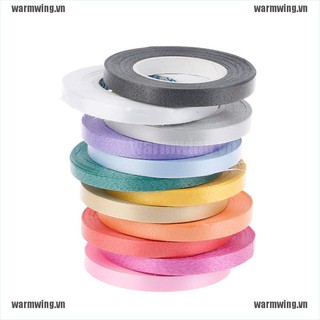 Cuộn ruy băng lụa satin 10m trang trí đẹp mắt
