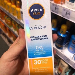 Kem chống nắng Nivea xách tay Đức