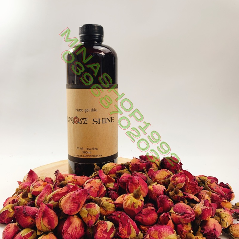[500ML] DẦU GỘI HOA HỒNG