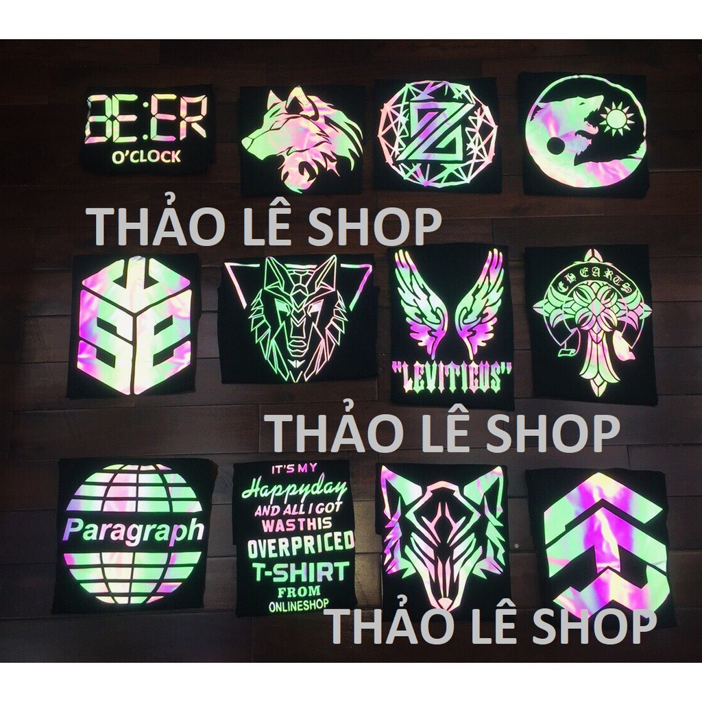 FREESHIP ÁO THUN PHẢN QUANG PHÁT SÁNG NAM NỮ FORM RỘNG - THAO LE SHOP