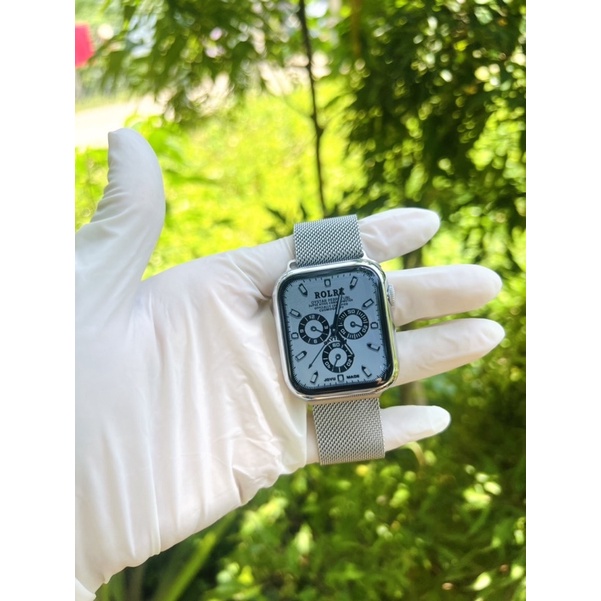 BẢN CAO CẤP NHẤT  🌟Đồng Hồ Thông Minh Watch 7 seri LOGO TÁO HERMES 🌟Màn Hình Tràn Viền - MƯỢT 🌟- BẢO HÀNH ĐỔI MỚI