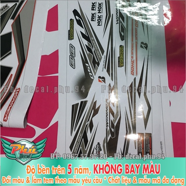 Winner GTR trắng đen  -1