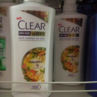Dầu gội Clear thảo mộc chai 900ml